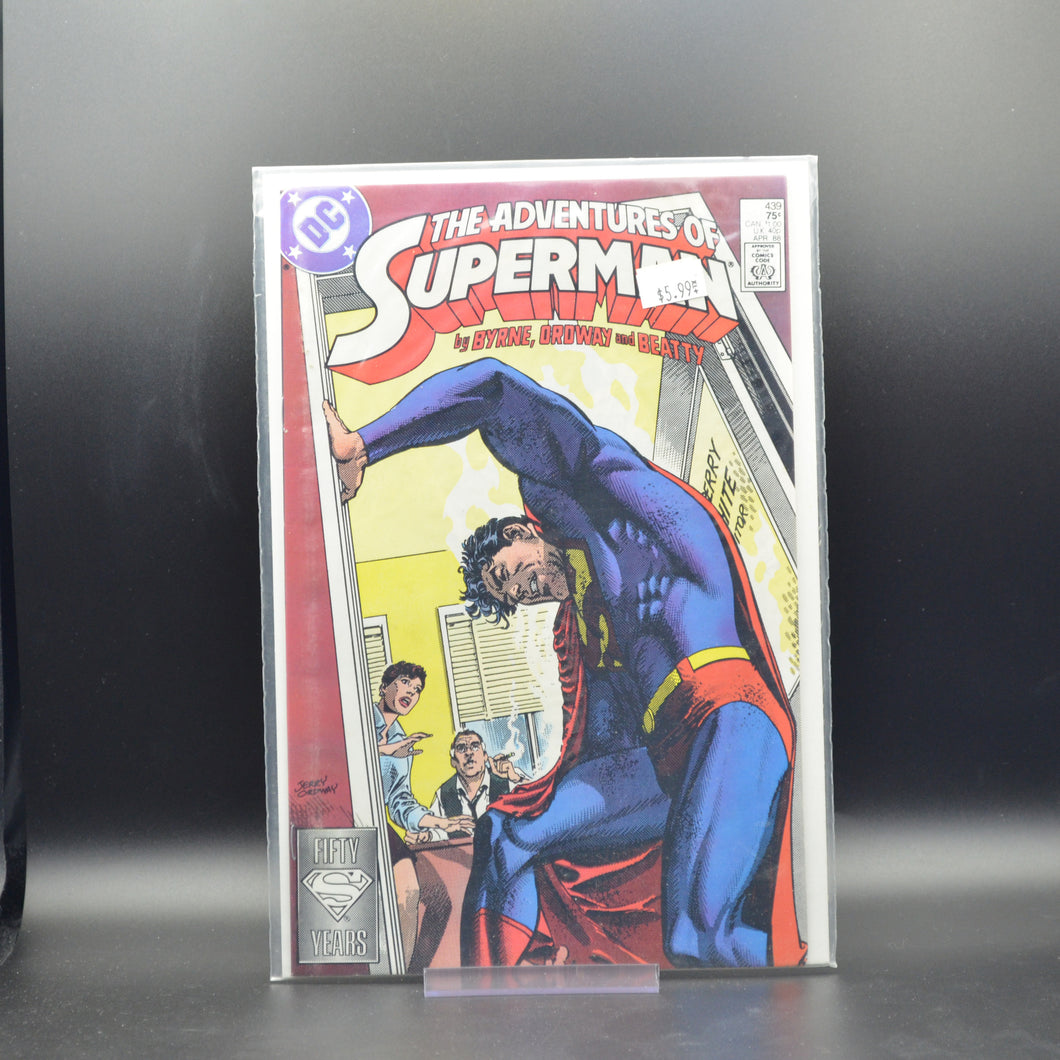 ADVENTURES OF SUPERMAN #439 - 2 Geeks Comics
