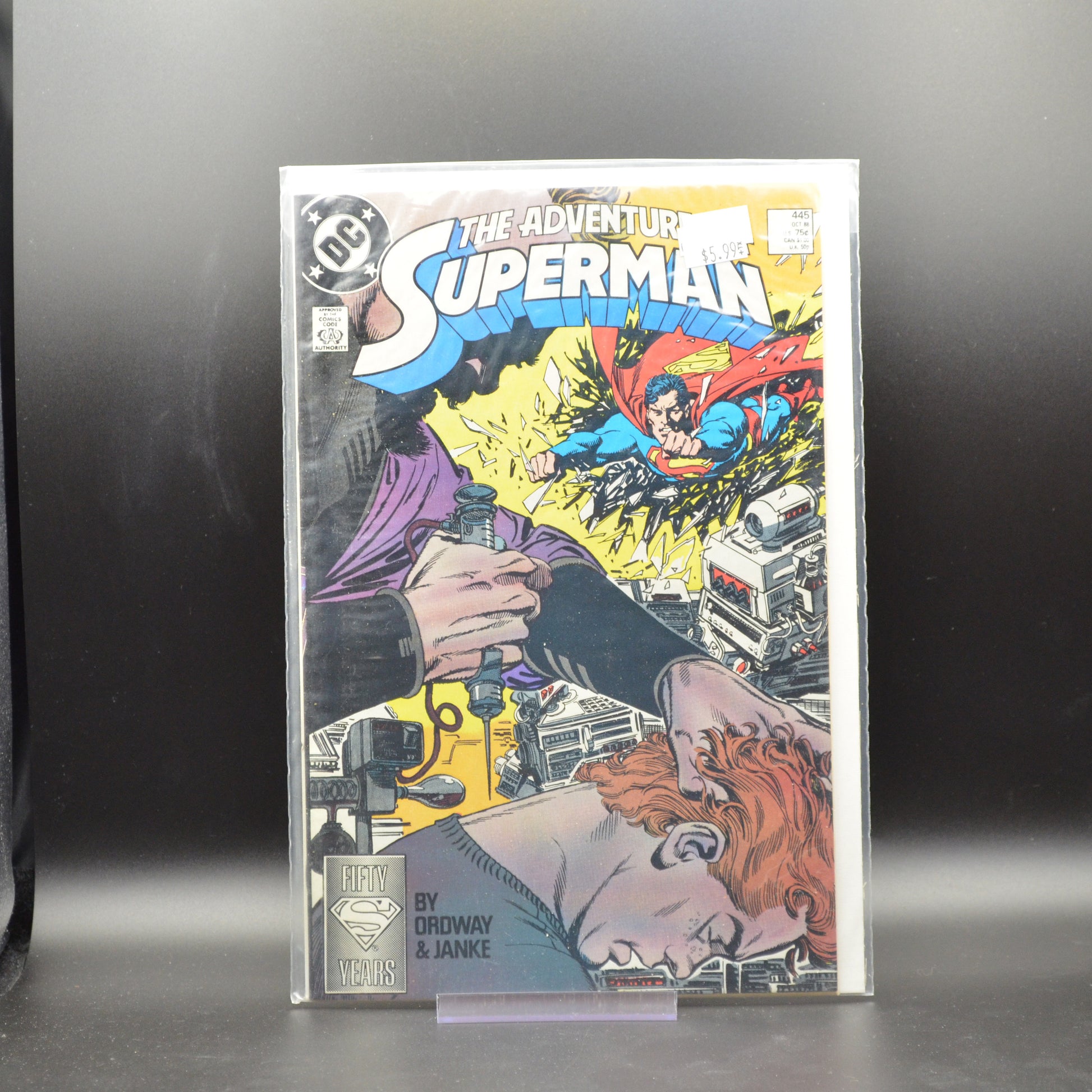 ADVENTURES OF SUPERMAN #445 - 2 Geeks Comics
