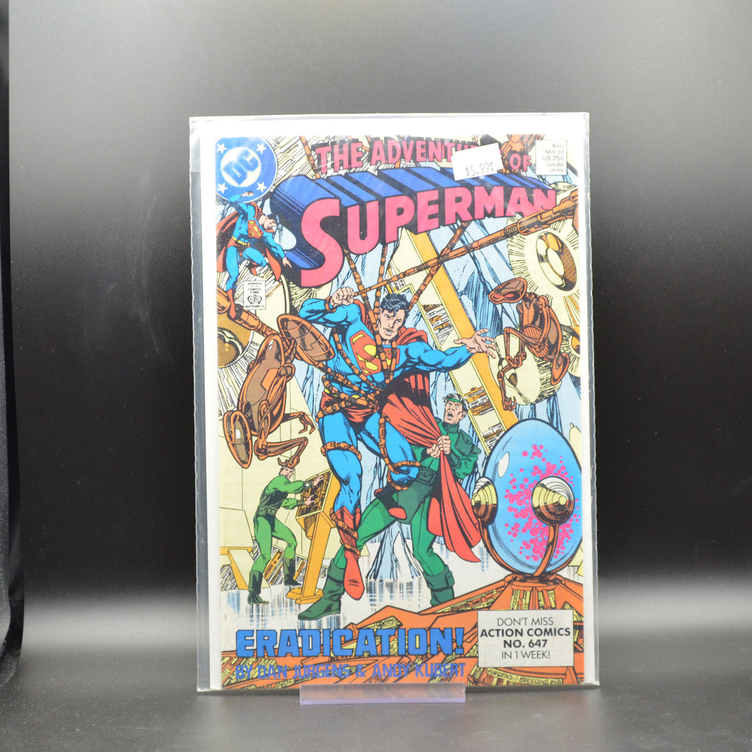 ADVENTURES OF SUPERMAN #460 - 2 Geeks Comics