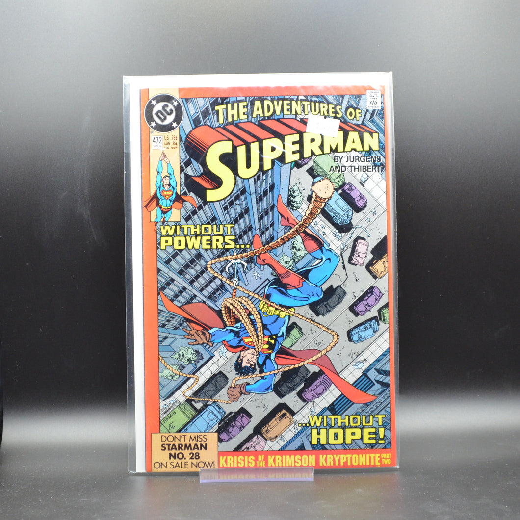 ADVENTURES OF SUPERMAN #472 - 2 Geeks Comics