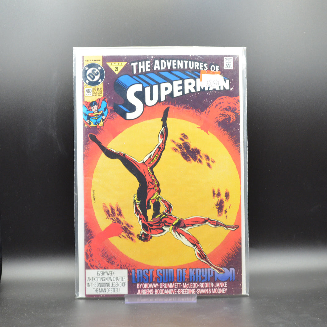 ADVENTURES OF SUPERMAN #480 - 2 Geeks Comics