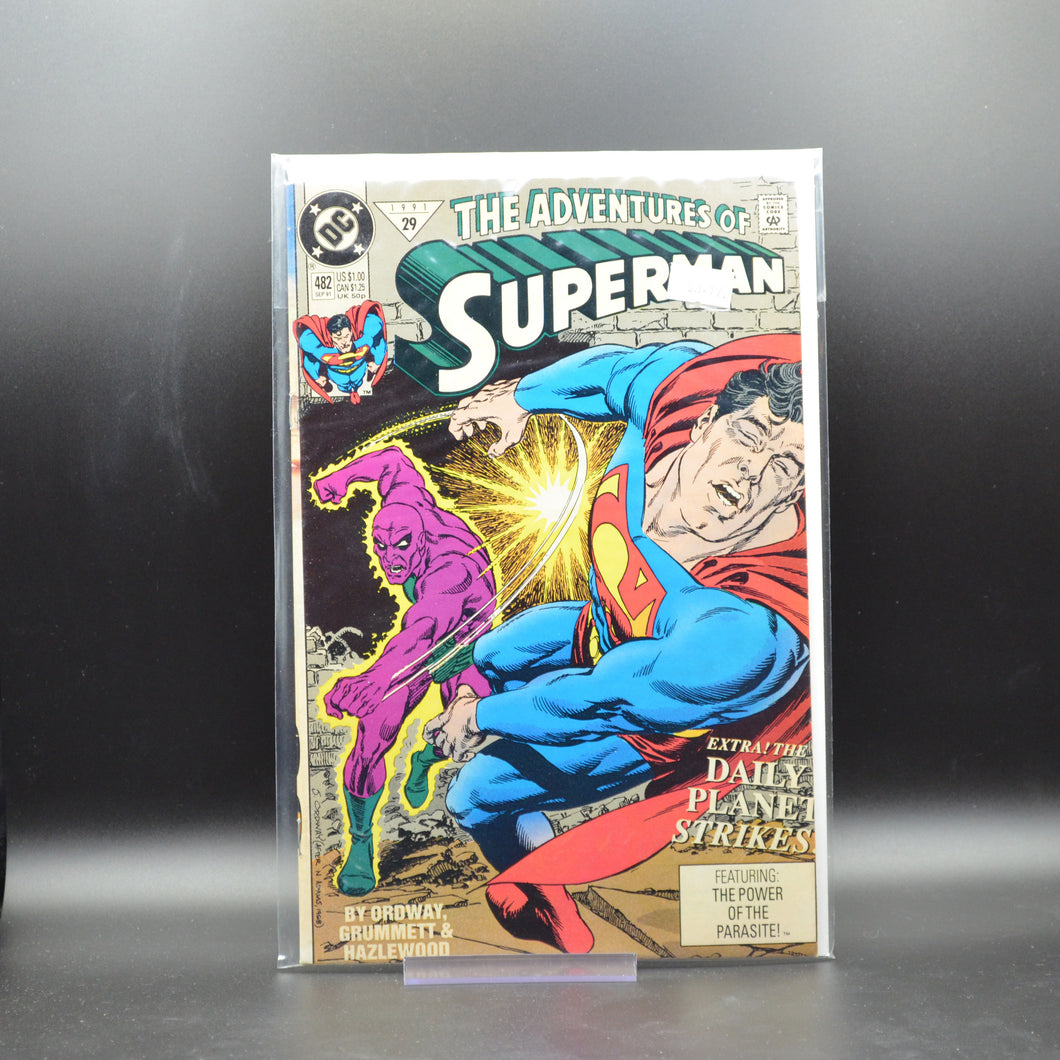 ADVENTURES OF SUPERMAN #482 - 2 Geeks Comics