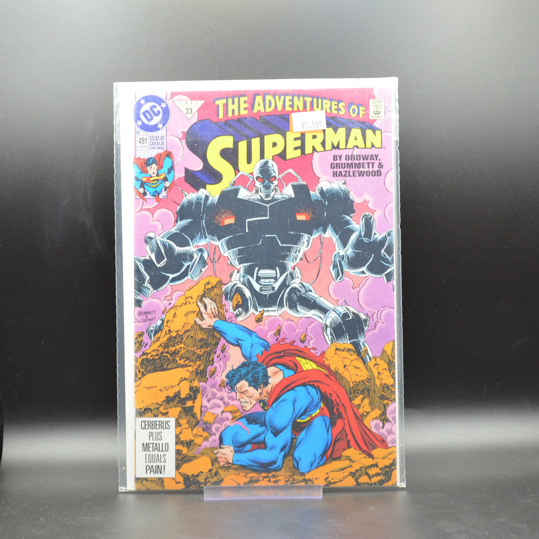 ADVENTURES OF SUPERMAN #491 - 2 Geeks Comics
