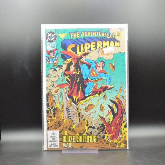 ADVENTURES OF SUPERMAN #493 - 2 Geeks Comics