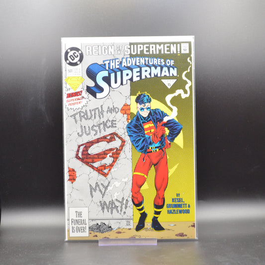 ADVENTURES OF SUPERMAN #501B - 2 Geeks Comics