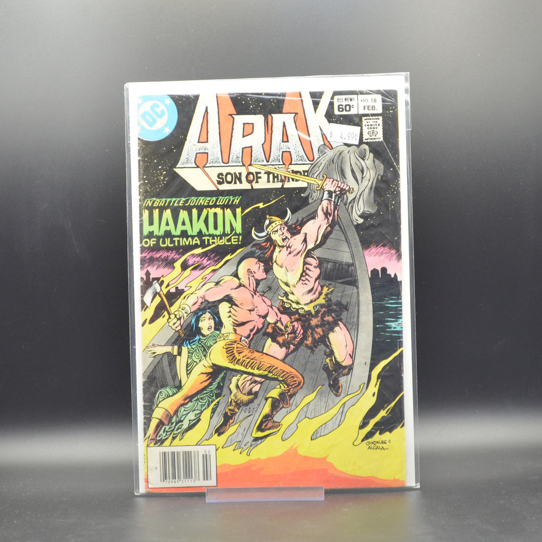 ARAK: SON OF THUNDER #18 - 2 Geeks Comics