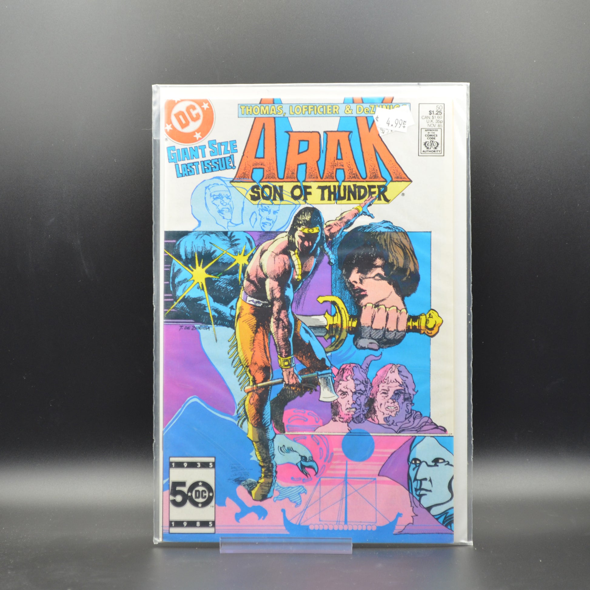 ARAK: SON OF THUNDER #50 - 2 Geeks Comics