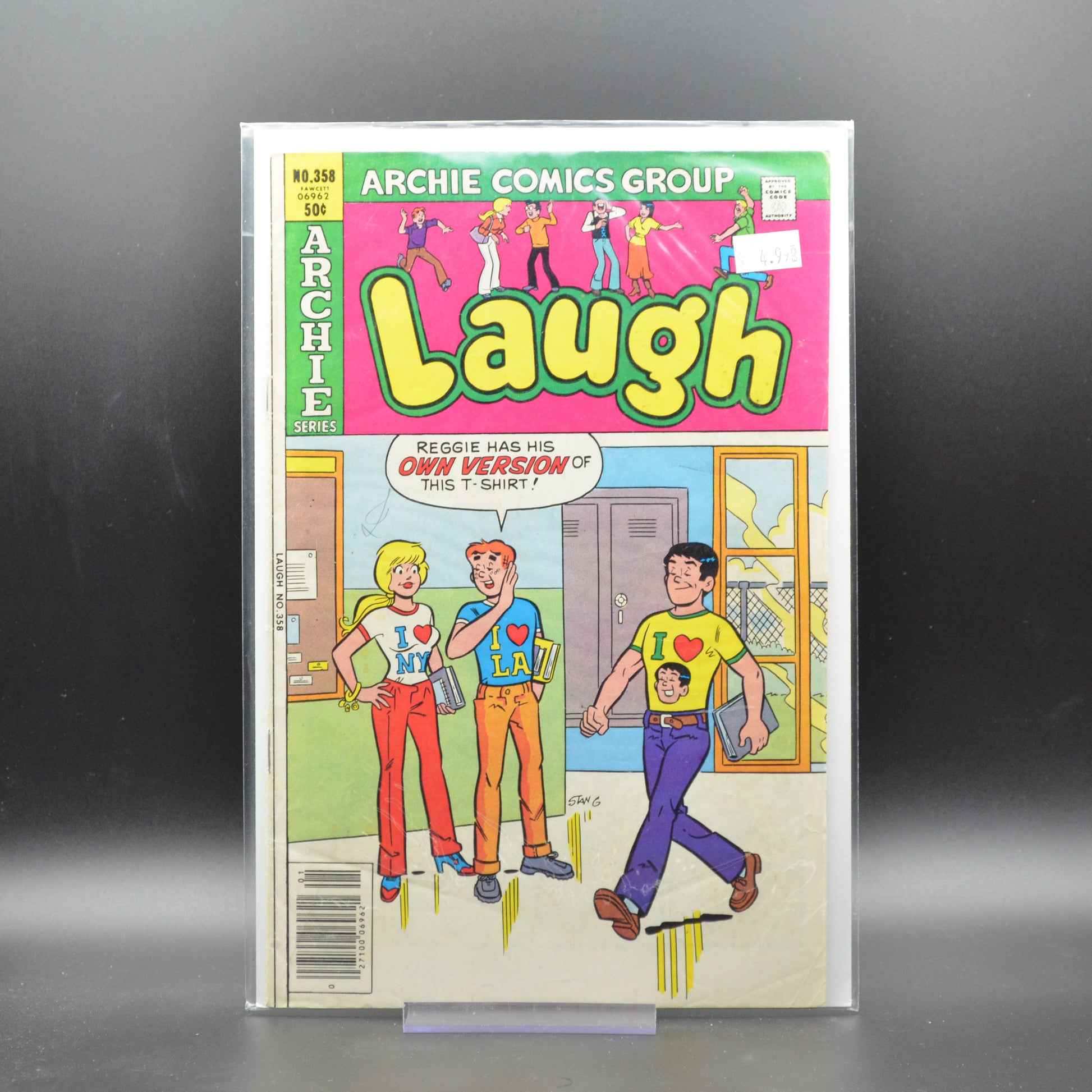 LAUGH COMICS #358 - 2 Geeks Comics