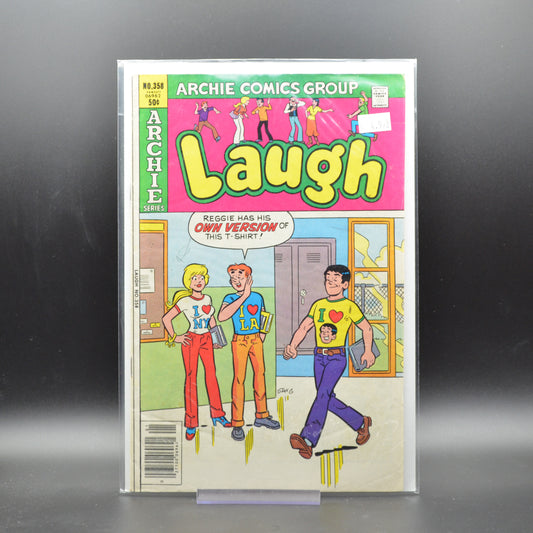 LAUGH COMICS #358 - 2 Geeks Comics