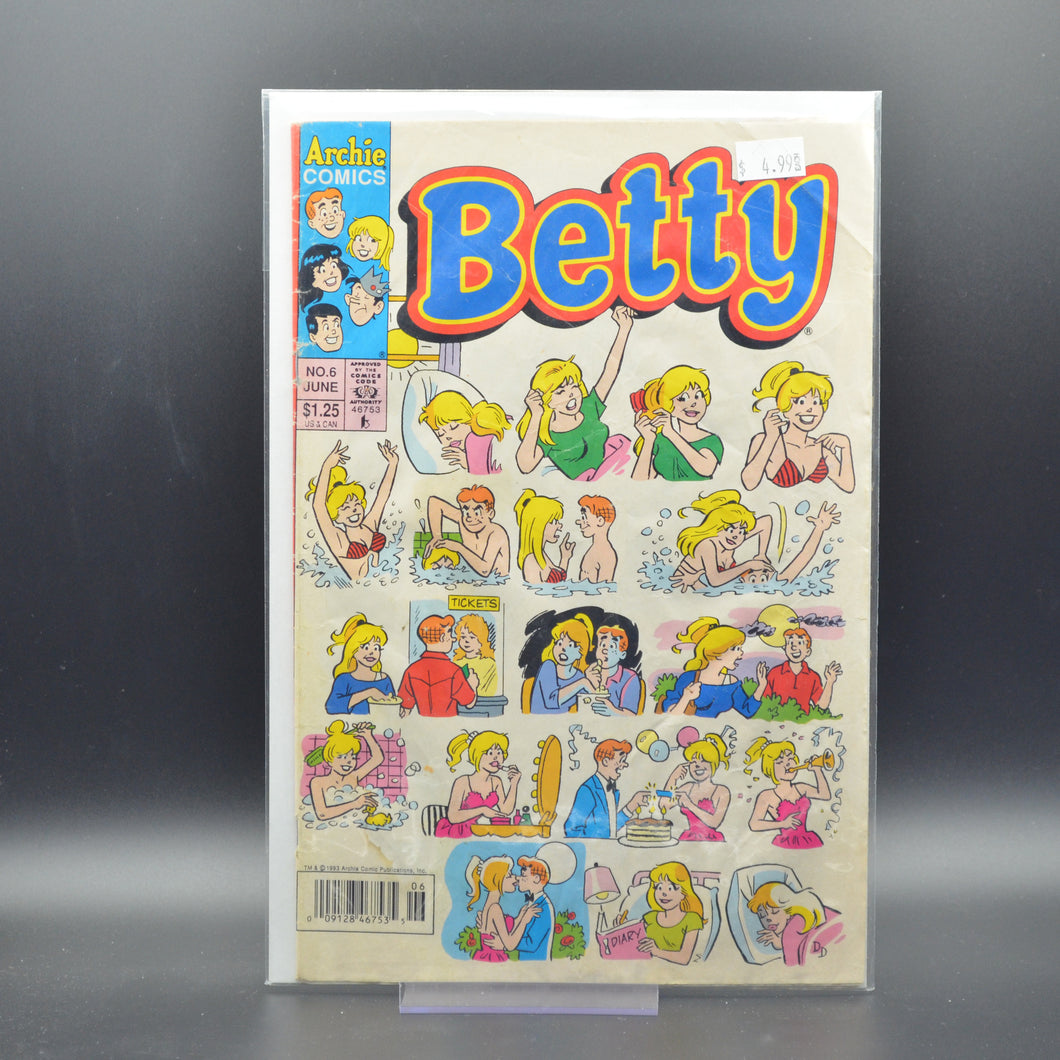 BETTY #6 - 2 Geeks Comics