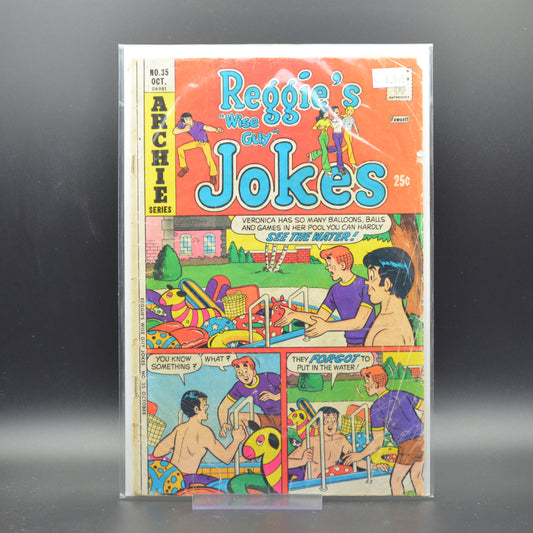 REGGIES WISE-GUY JOKES #35 - 2 Geeks Comics