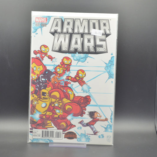 ARMOR WARS #1B - 2 Geeks Comics