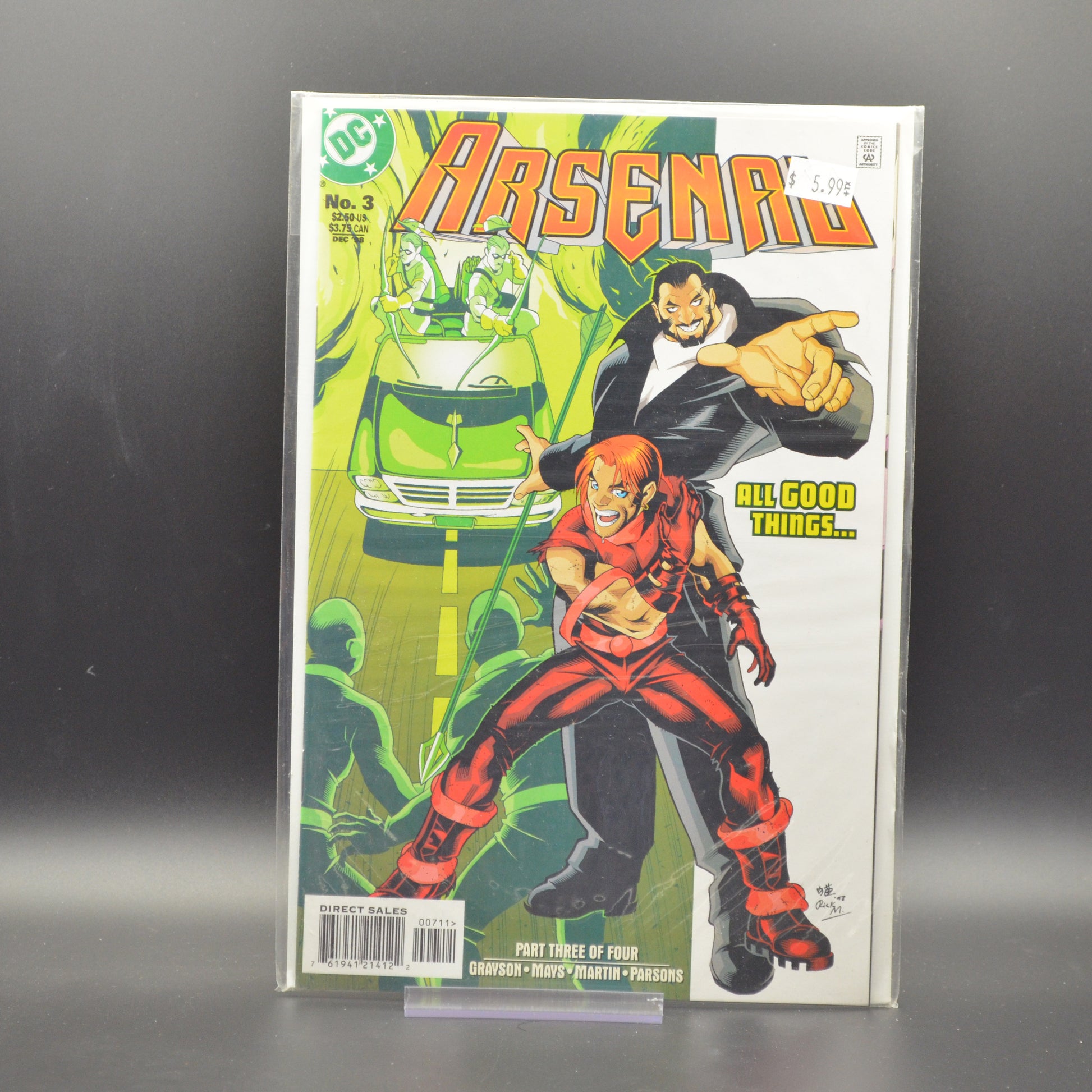 ARSENAL #3 - 2 Geeks Comics