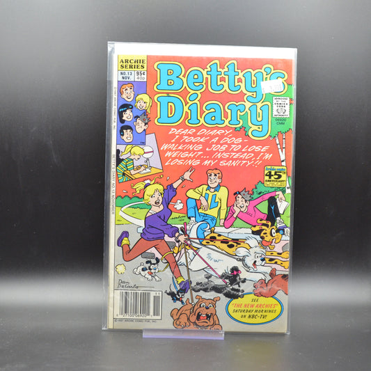 BETTY'S DIARY #13 - 2 Geeks Comics