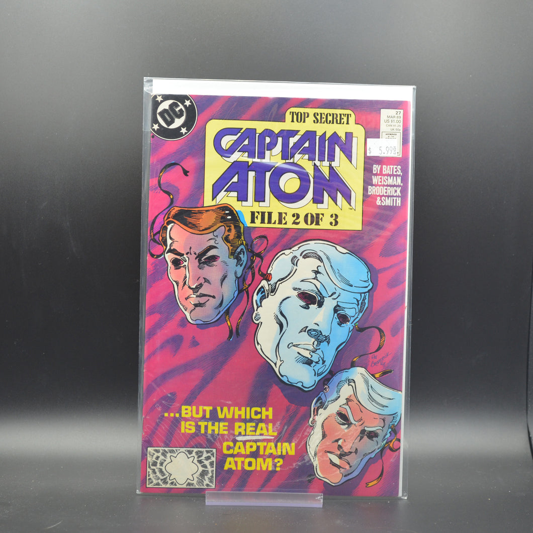 CAPTAIN ATOM #27 - 2 Geeks Comics