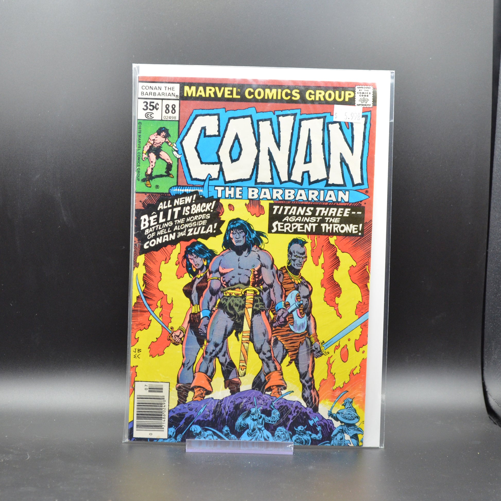 CONAN THE BARBARIAN #88 - 2 Geeks Comics