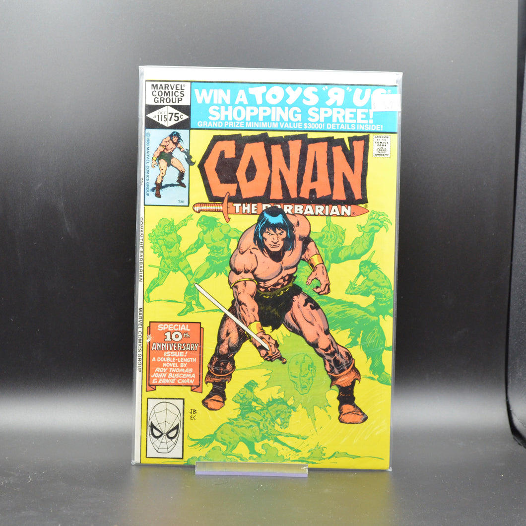 CONAN THE BARBARIAN #115 - 2 Geeks Comics