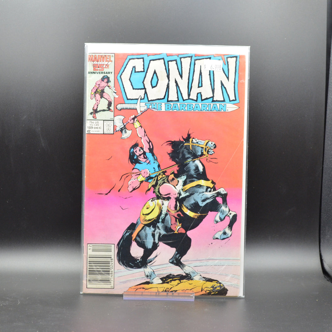 CONAN THE BARBARIAN #189 - 2 Geeks Comics