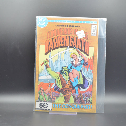 CONQUEROR OF THE BARREN EARTH #4 - 2 Geeks Comics