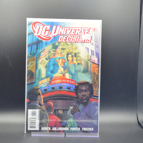 DC UNIVERSE: DECISIONS #4 - 2 Geeks Comics
