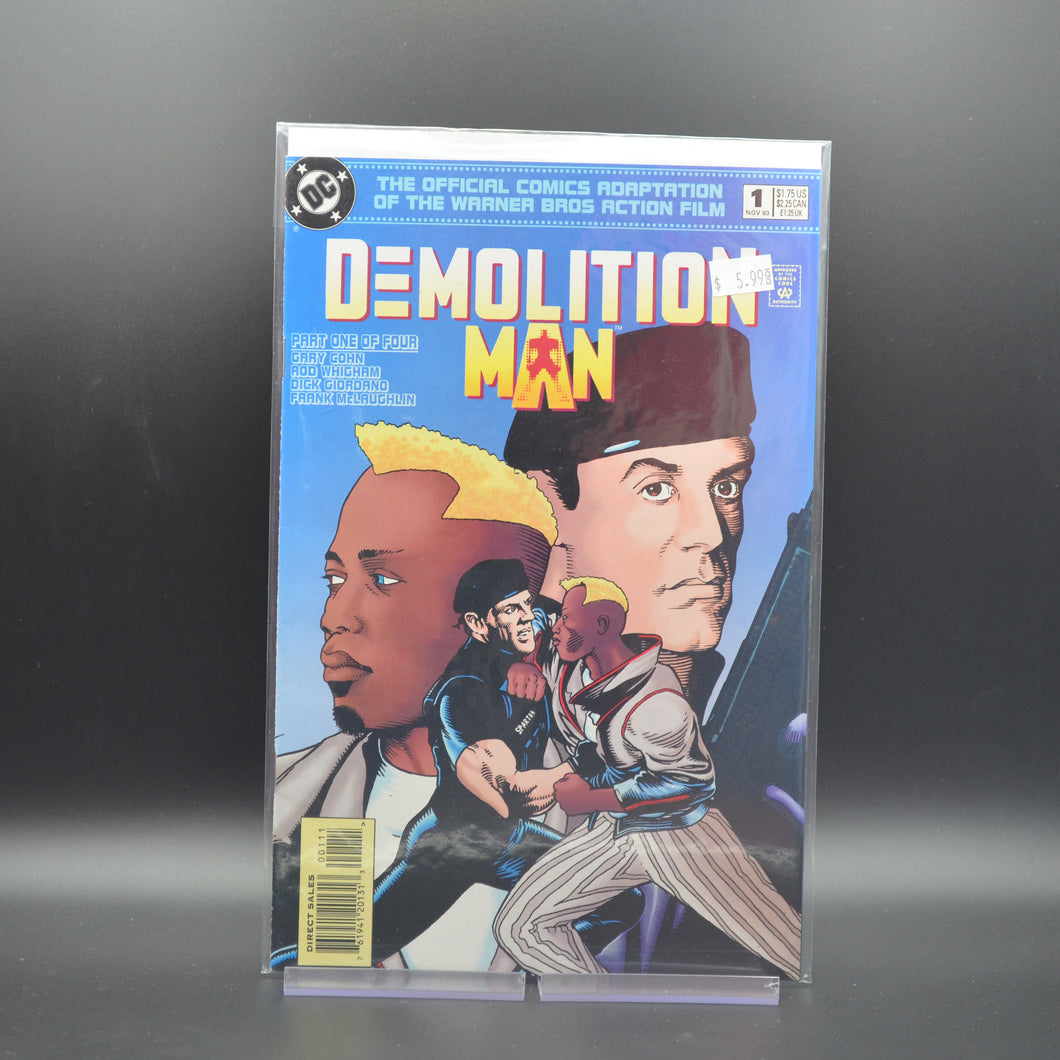 DEMOLITION MAN #1 - 2 Geeks Comics