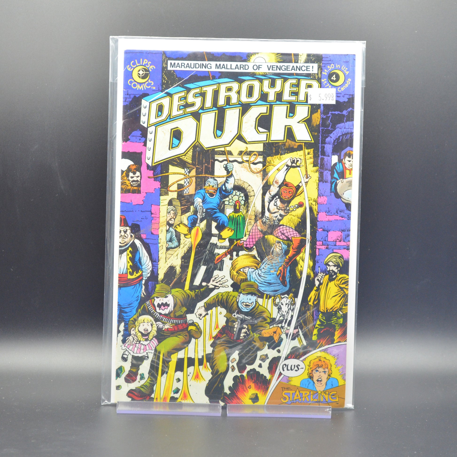 DESTROYER DUCK #4 - 2 Geeks Comics
