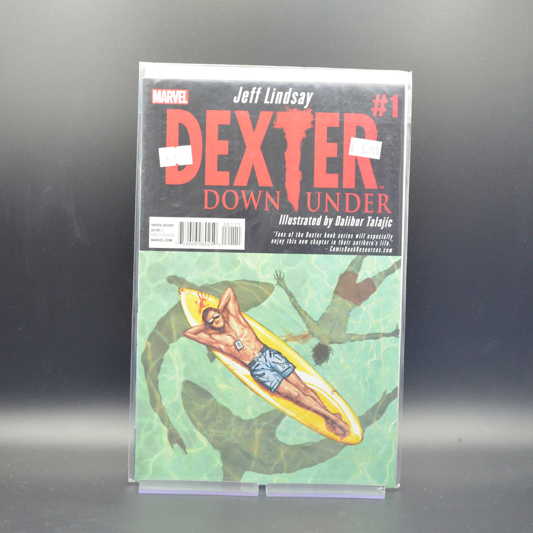 DEXTER DOWN UNDER #1 - 2 Geeks Comics