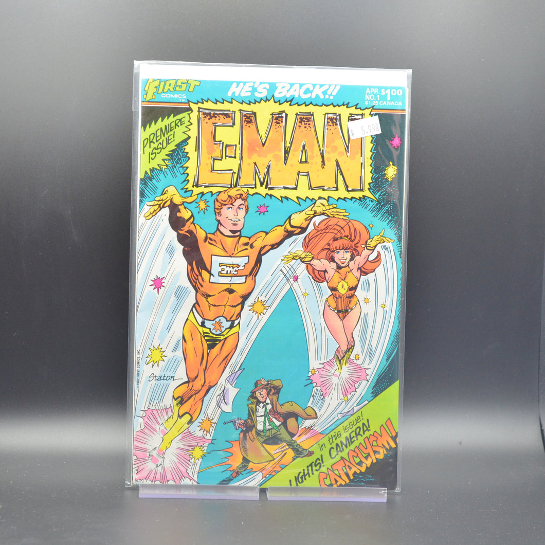 E-MAN COMICS #1 - 2 Geeks Comics