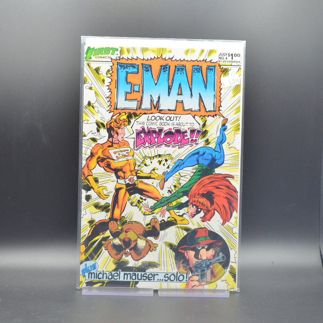 E-MAN COMICS #4 - 2 Geeks Comics