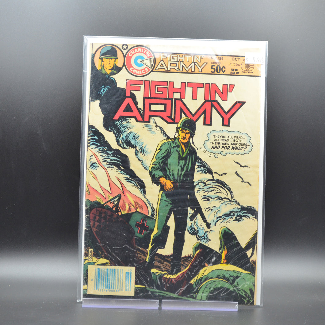 FIGHTIN' ARMY #154 - 2 Geeks Comics
