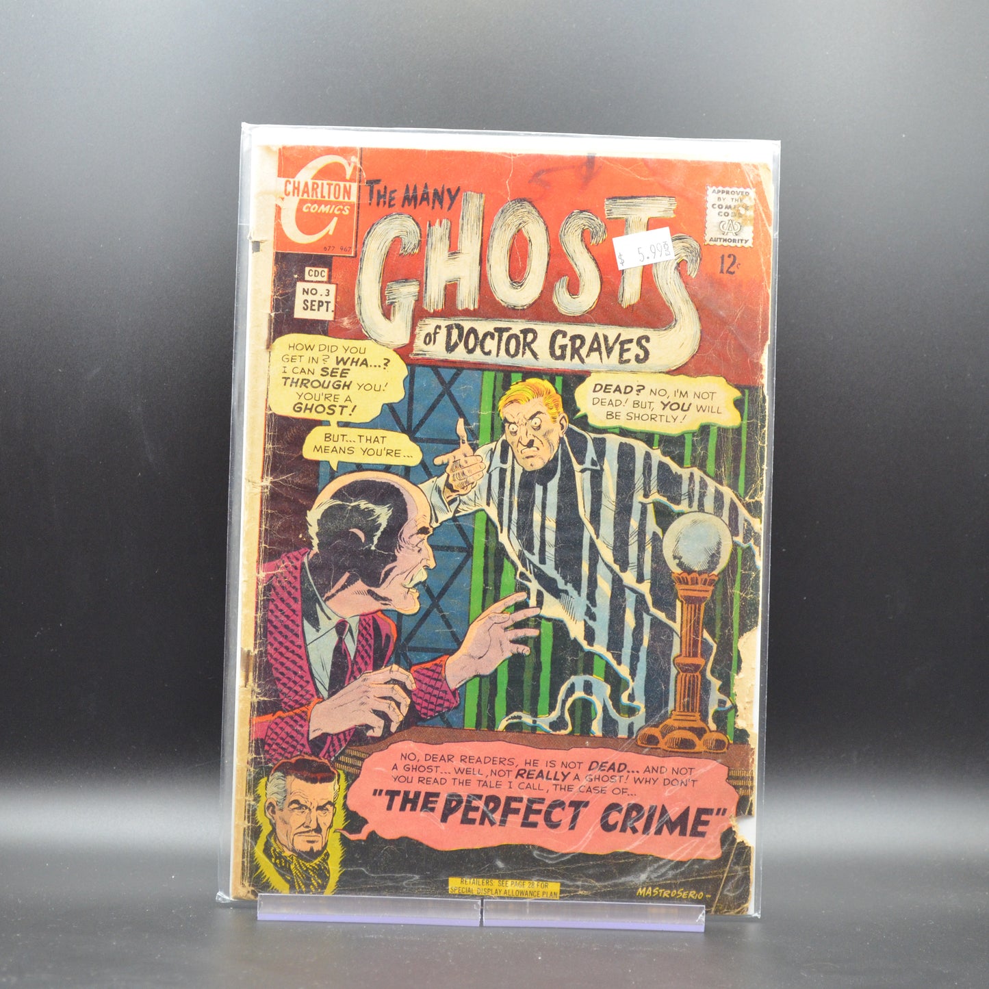 MANY GHOSTS OF DR. GRAVES #3 - 2 Geeks Comics