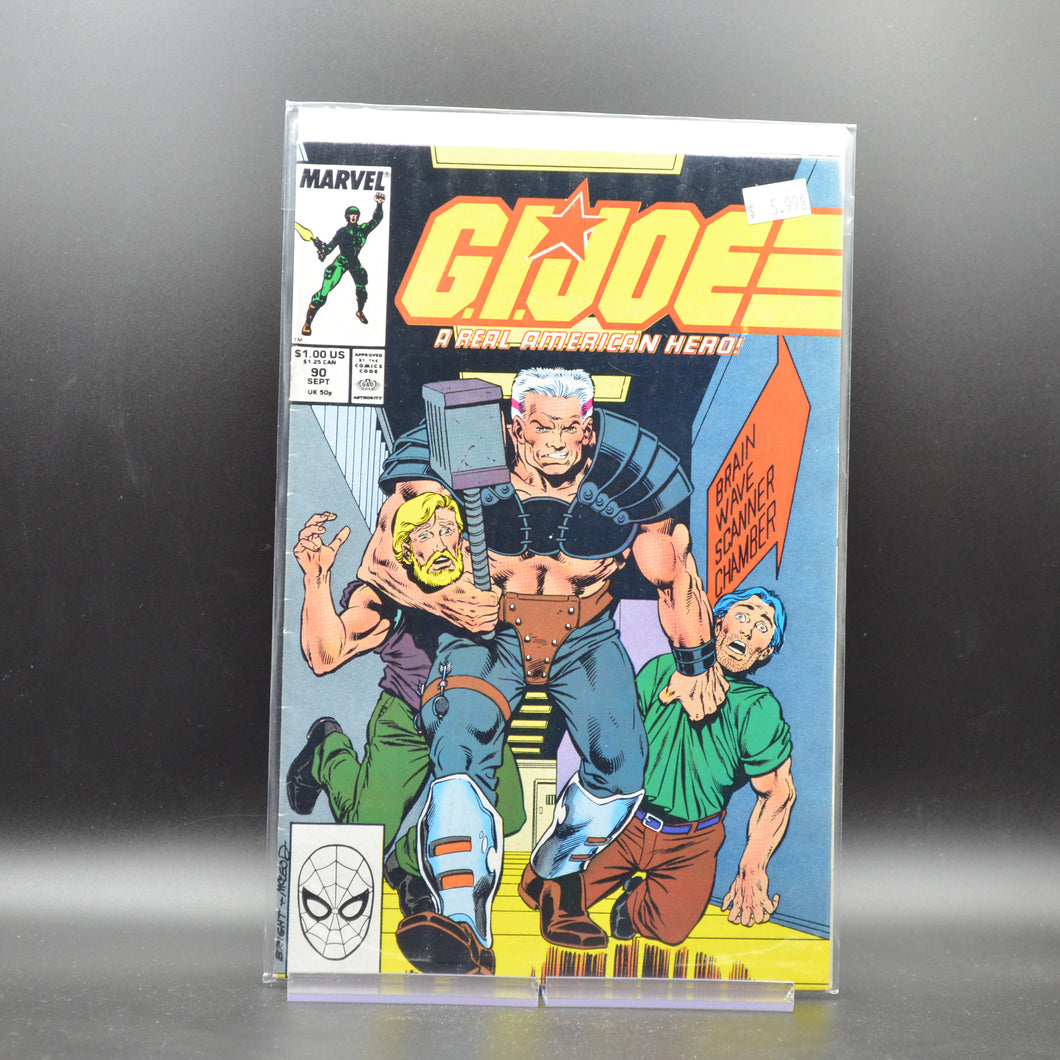 G.I. JOE: A REAL AMERICAN HERO #90 - 2 Geeks Comics