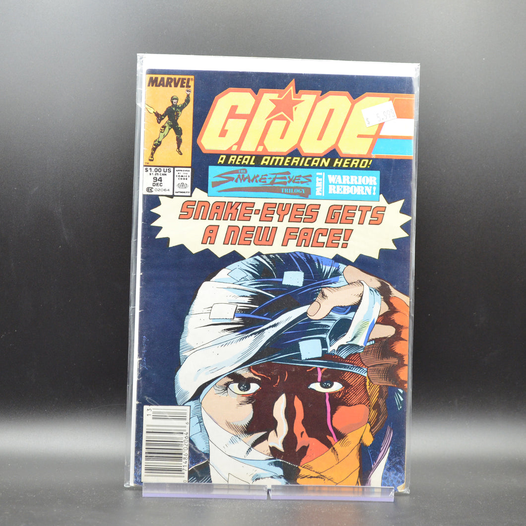G.I. JOE: A REAL AMERICAN HERO #94 - 2 Geeks Comics
