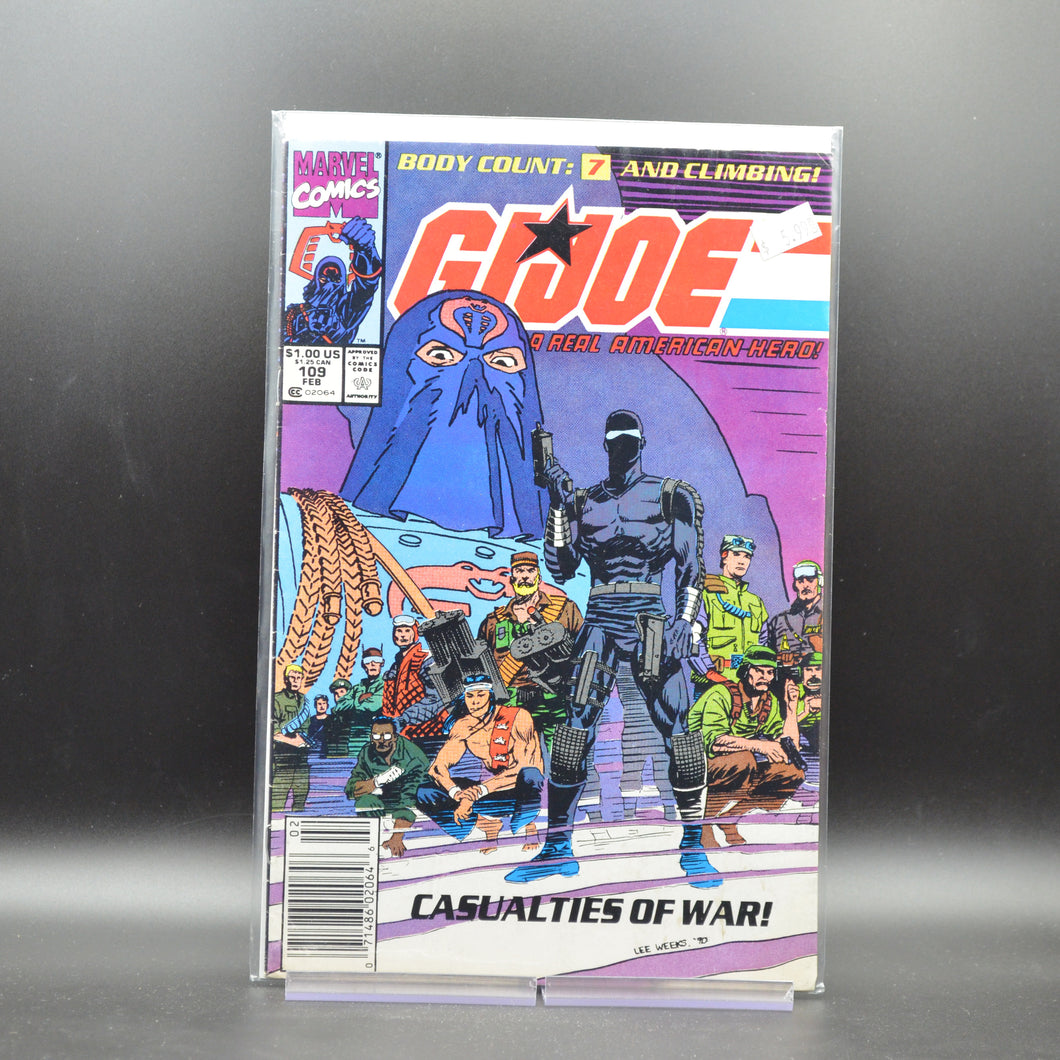 G.I. JOE: A REAL AMERICAN HERO #109 - 2 Geeks Comics