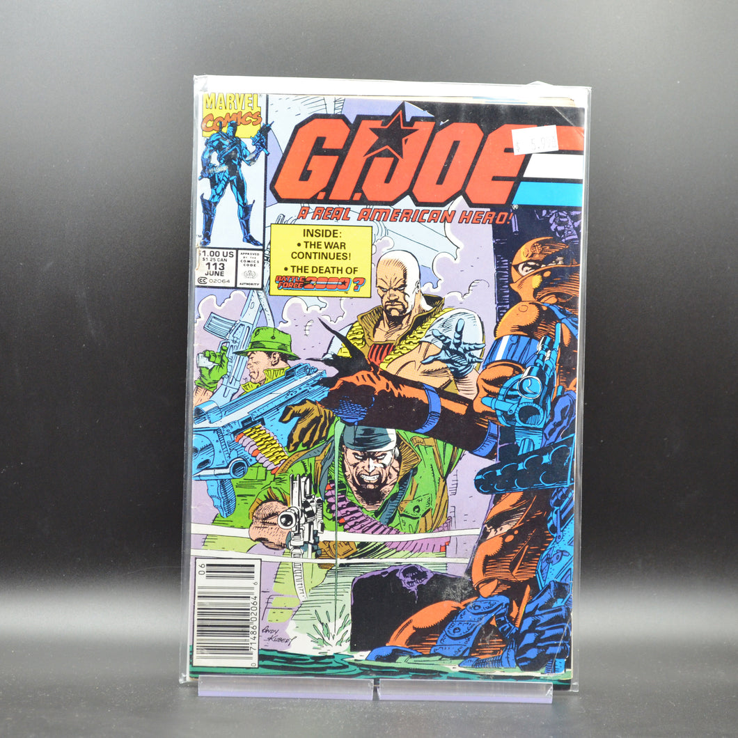 G.I. JOE: A REAL AMERICAN HERO #113 - 2 Geeks Comics