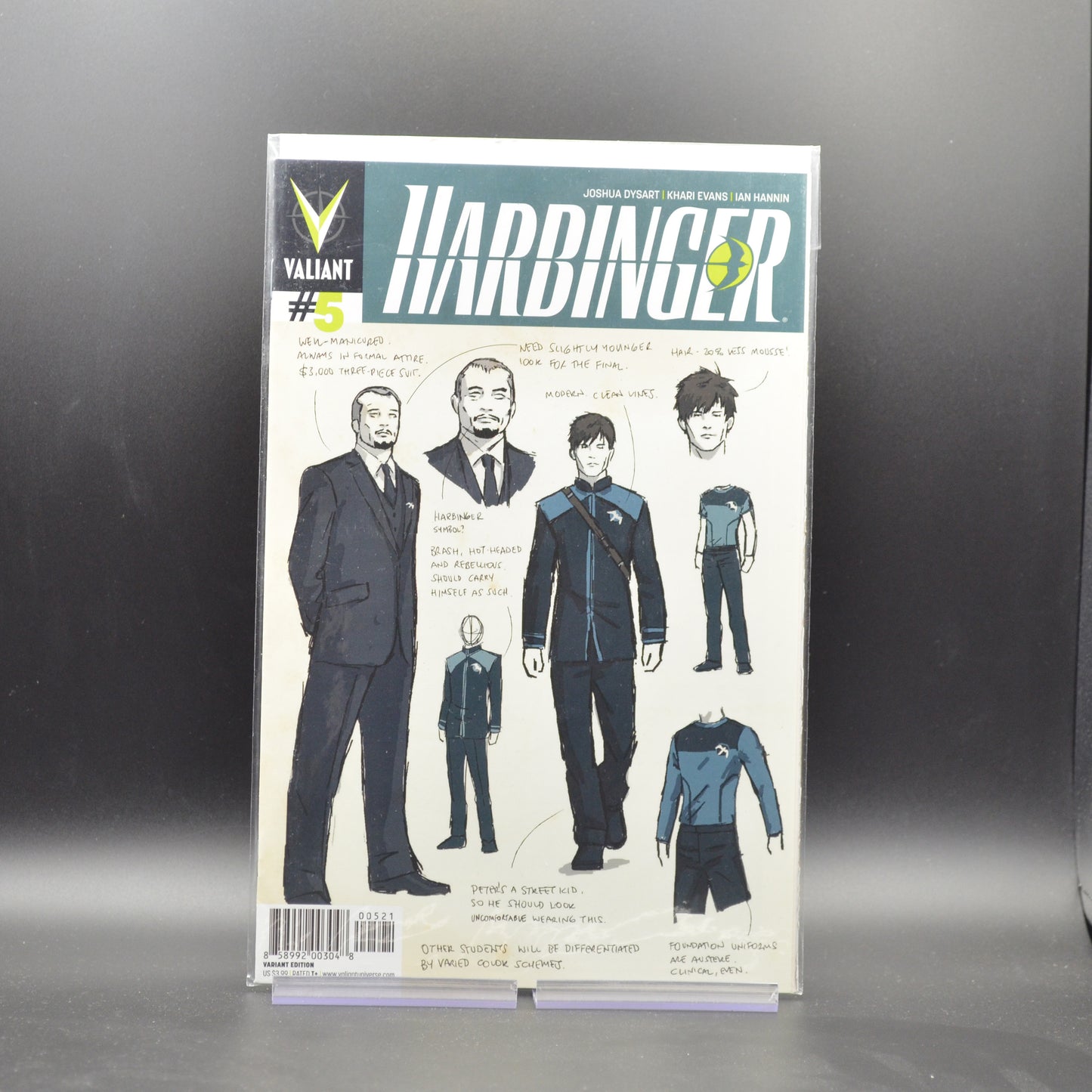 HARBINGER #5 VARIANT - 2 Geeks Comics