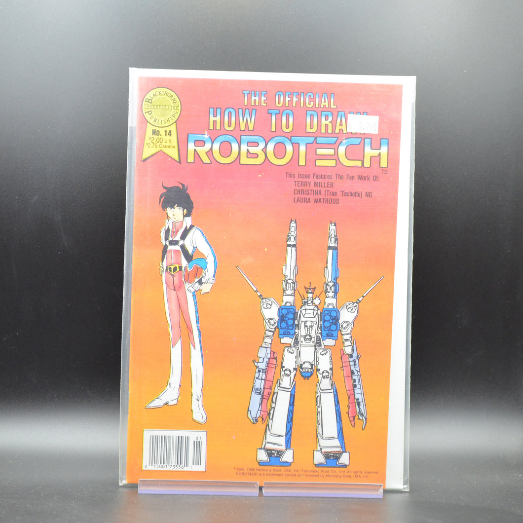 OFFICIAL HOW TO DRAW ROBOTECH #14 - 2 Geeks Comics