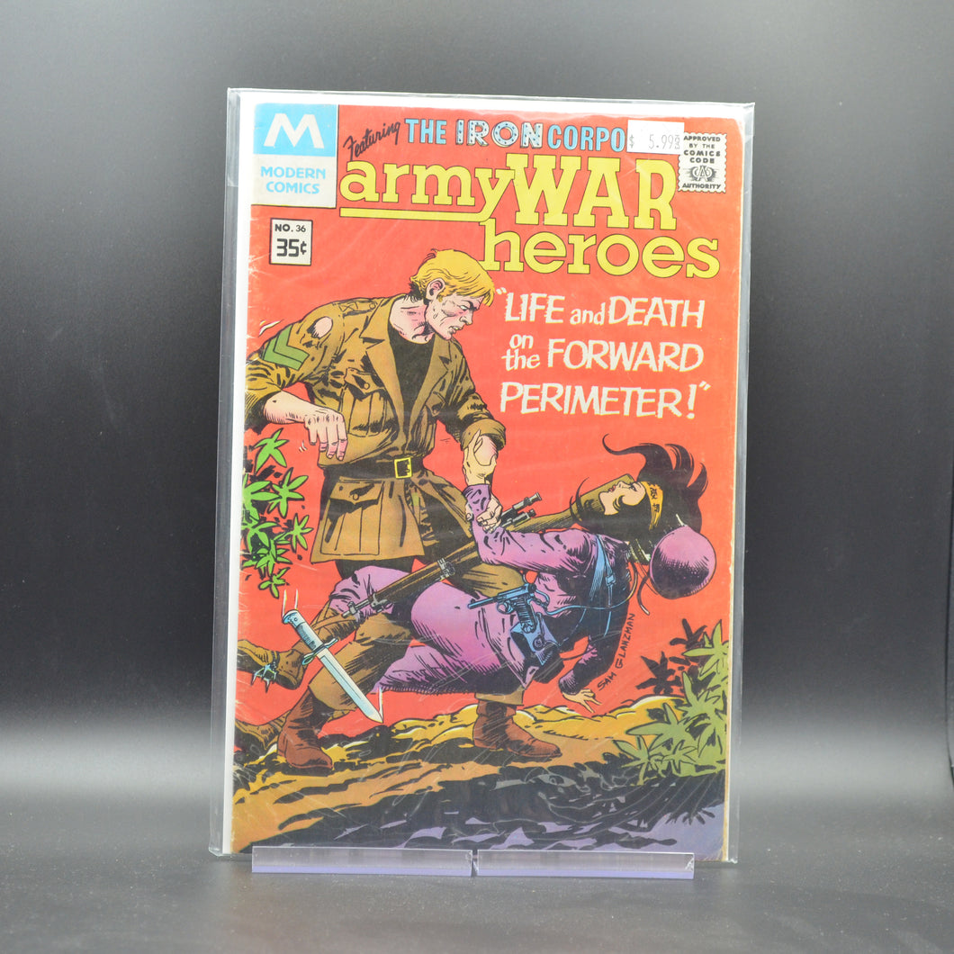 ARMY WAR HEROES #36 - 2 Geeks Comics