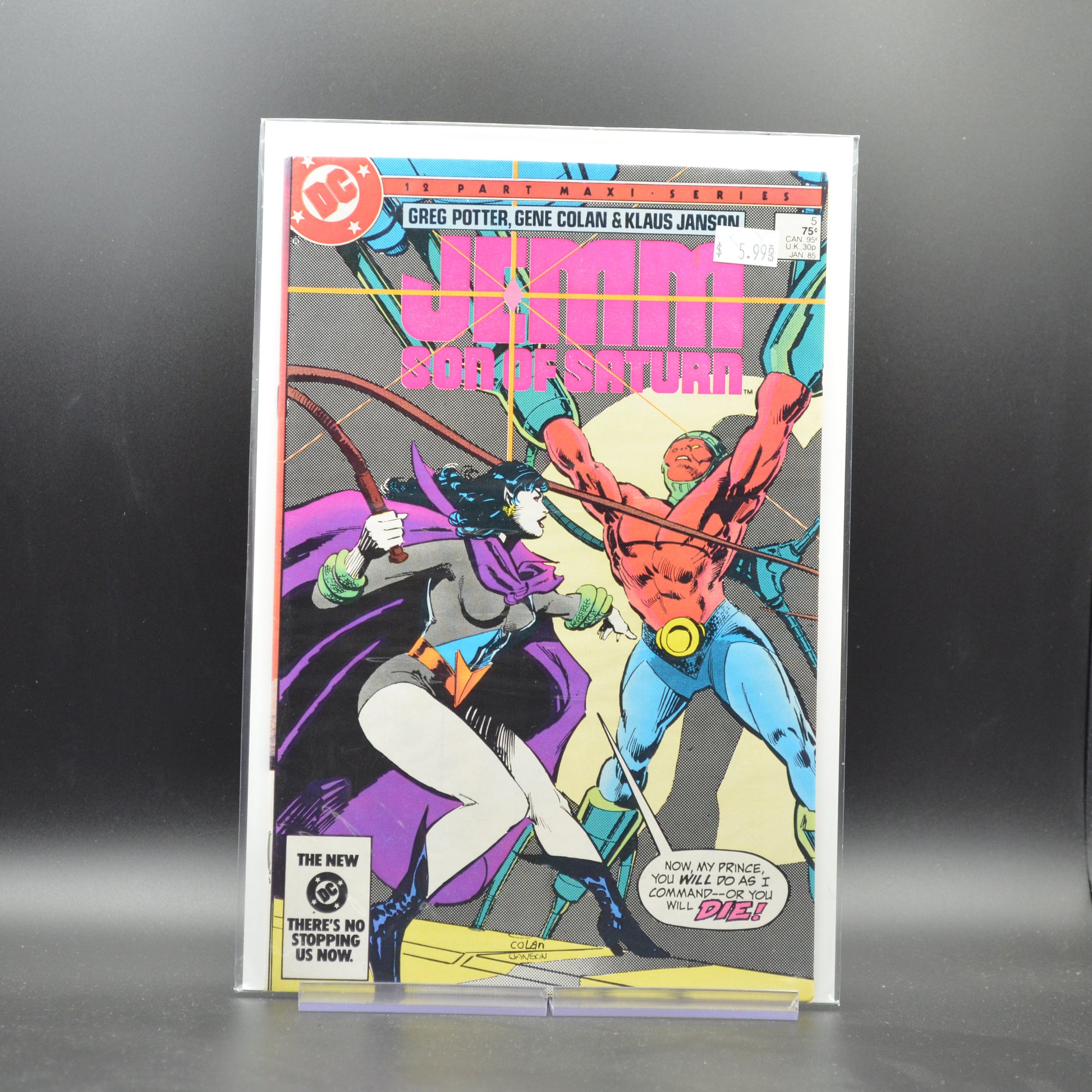 JEMM, SON OF SATURN #5 - 2 Geeks Comics