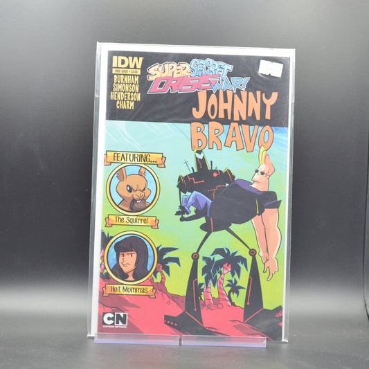 SUPER SECRET CRISIS WAR! JOHNNY BRAVO #1 - 2 Geeks Comics
