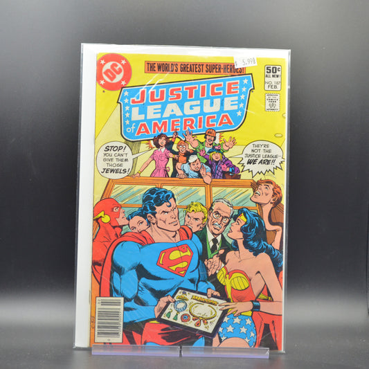 JUSTICE LEAGUE OF AMERICA #187 - 2 Geeks Comics