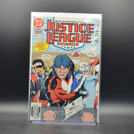 JUSTICE LEAGUE AMERICA #42 - 2 Geeks Comics