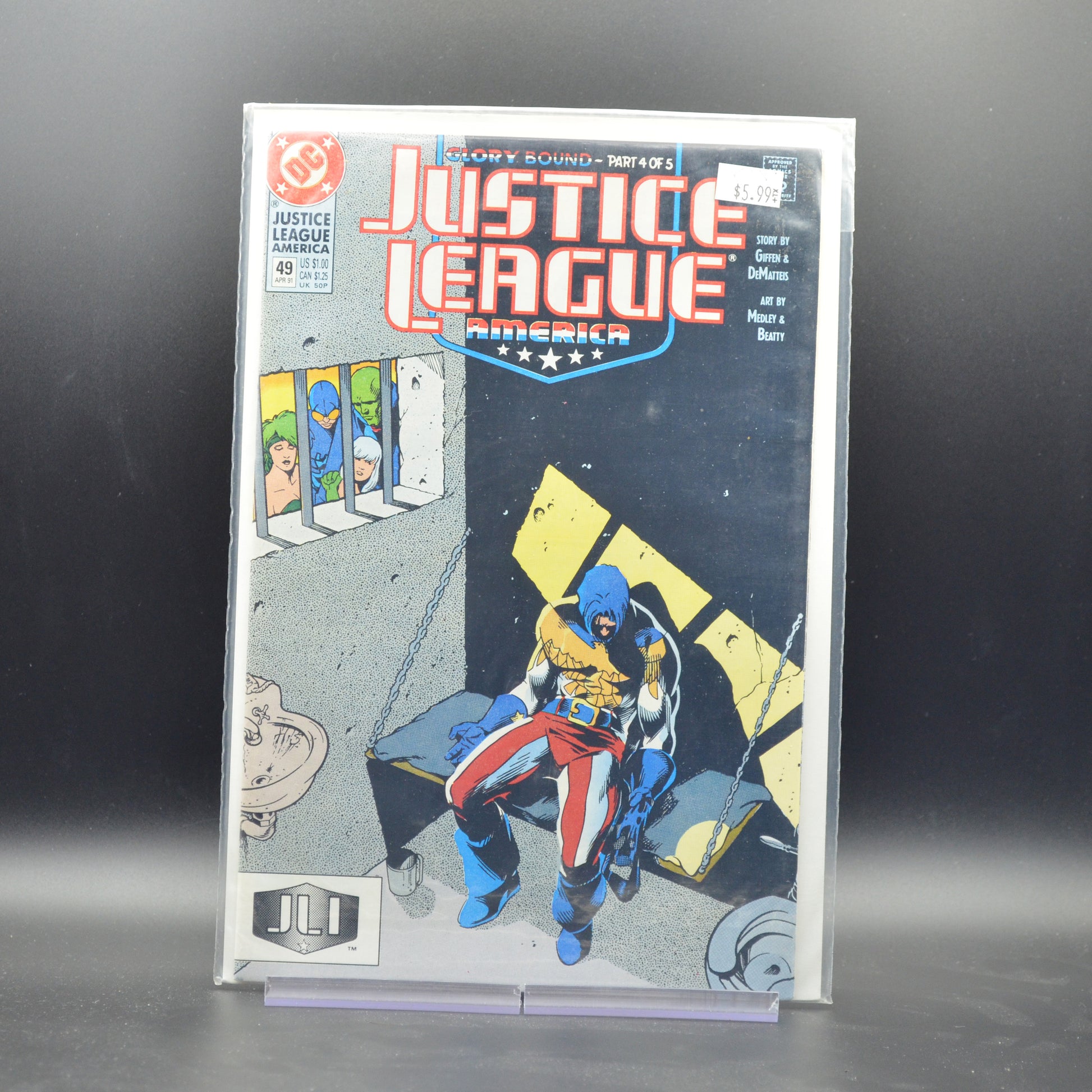 JUSTICE LEAGUE AMERICA #49 - 2 Geeks Comics