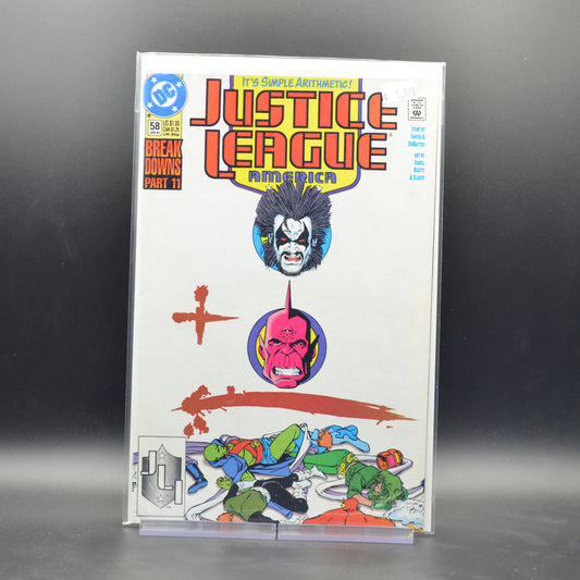JUSTICE LEAGUE AMERICA #58 - 2 Geeks Comics