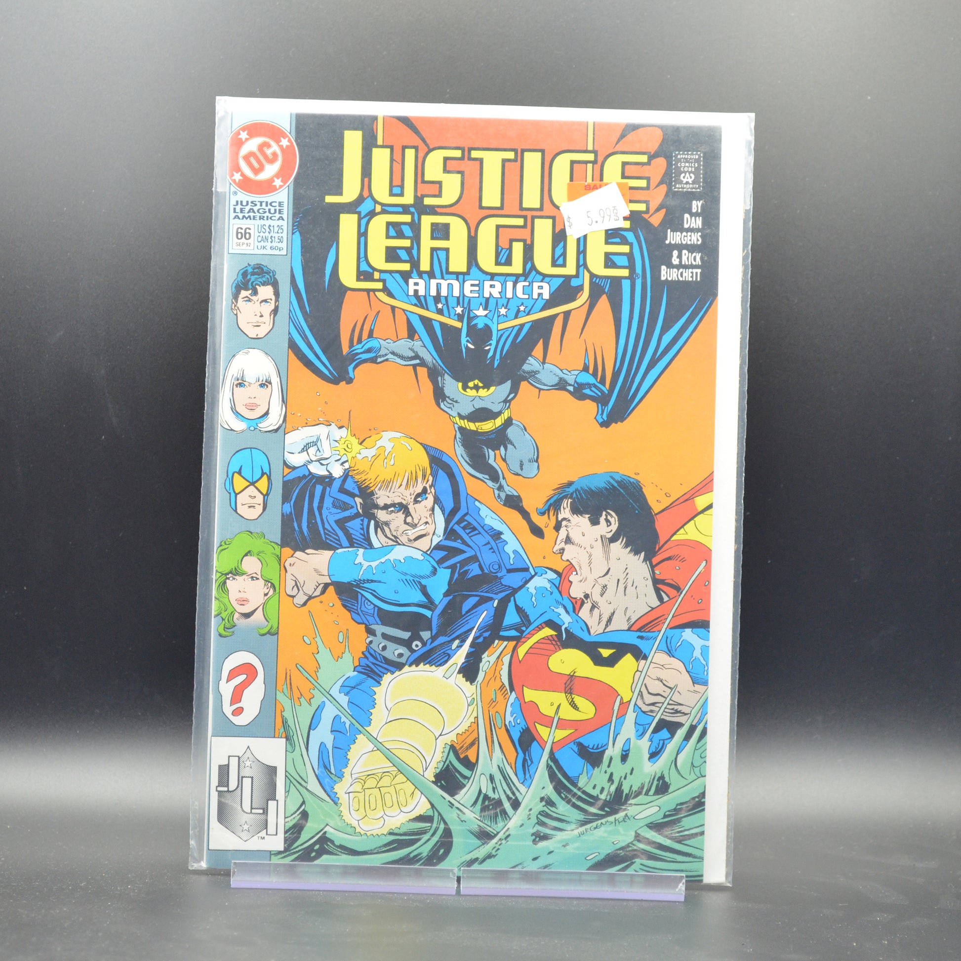 JUSTICE LEAGUE AMERICA #66 - 2 Geeks Comics