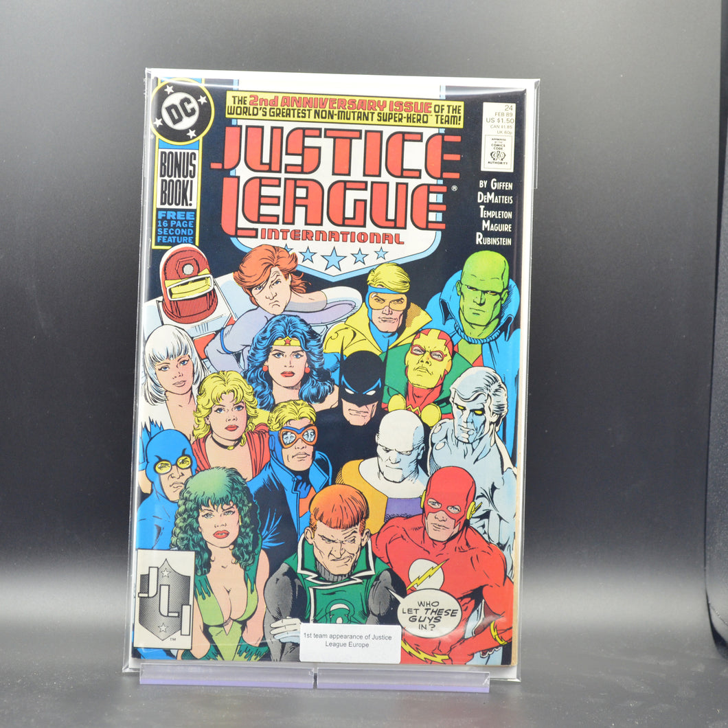 JUSTICE LEAGUE INTERNATIONAL #24 - 2 Geeks Comics
