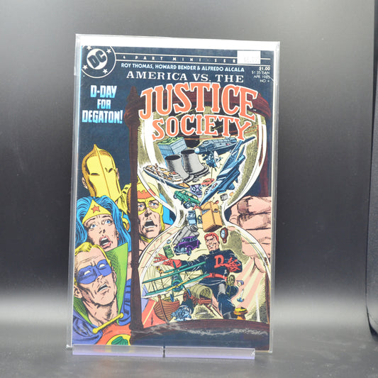 AMERICA VS. THE JUSTICE SOCIETY #4 - 2 Geeks Comics