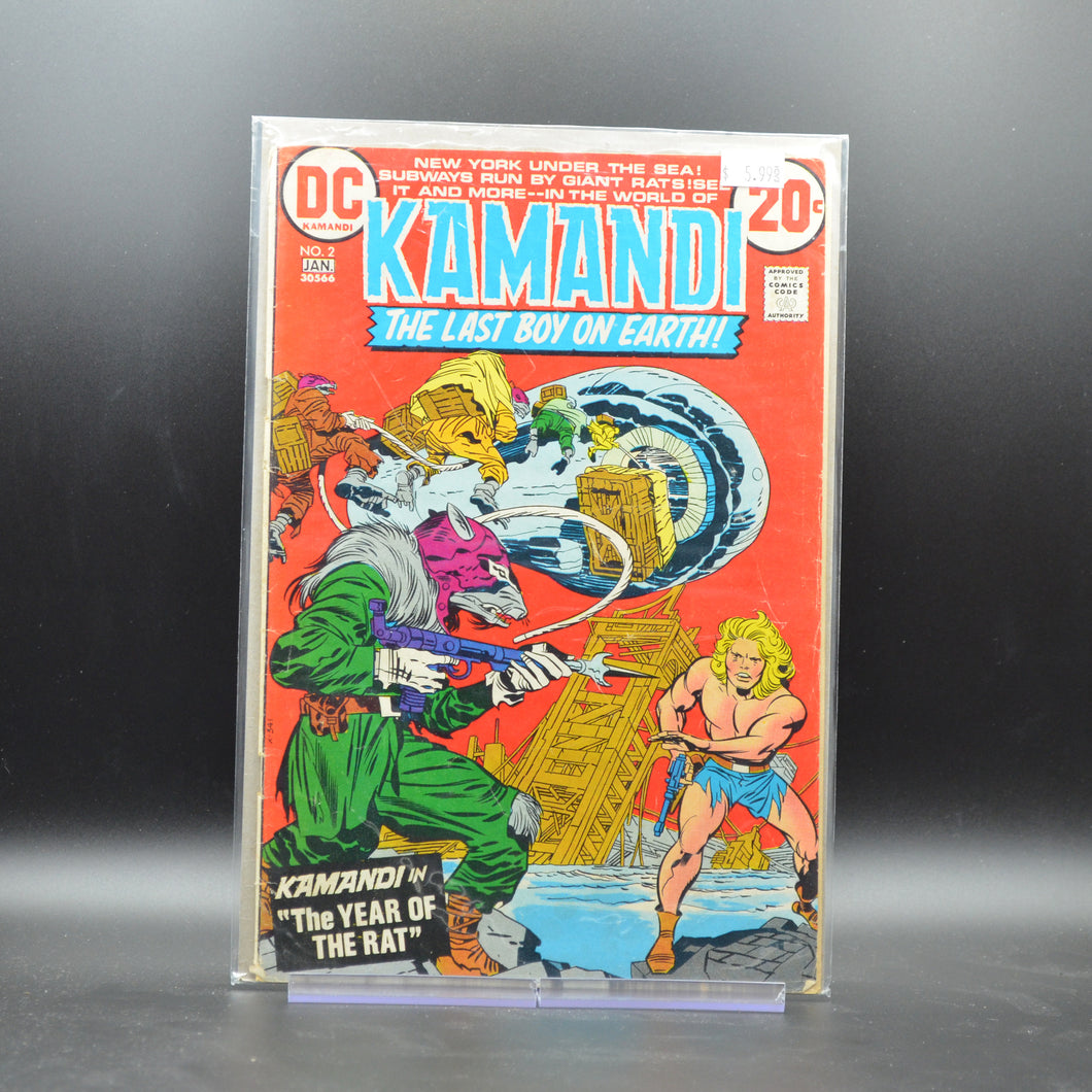 KAMANDI, THE LAST BOY ON EARTH #2 - 2 Geeks Comics