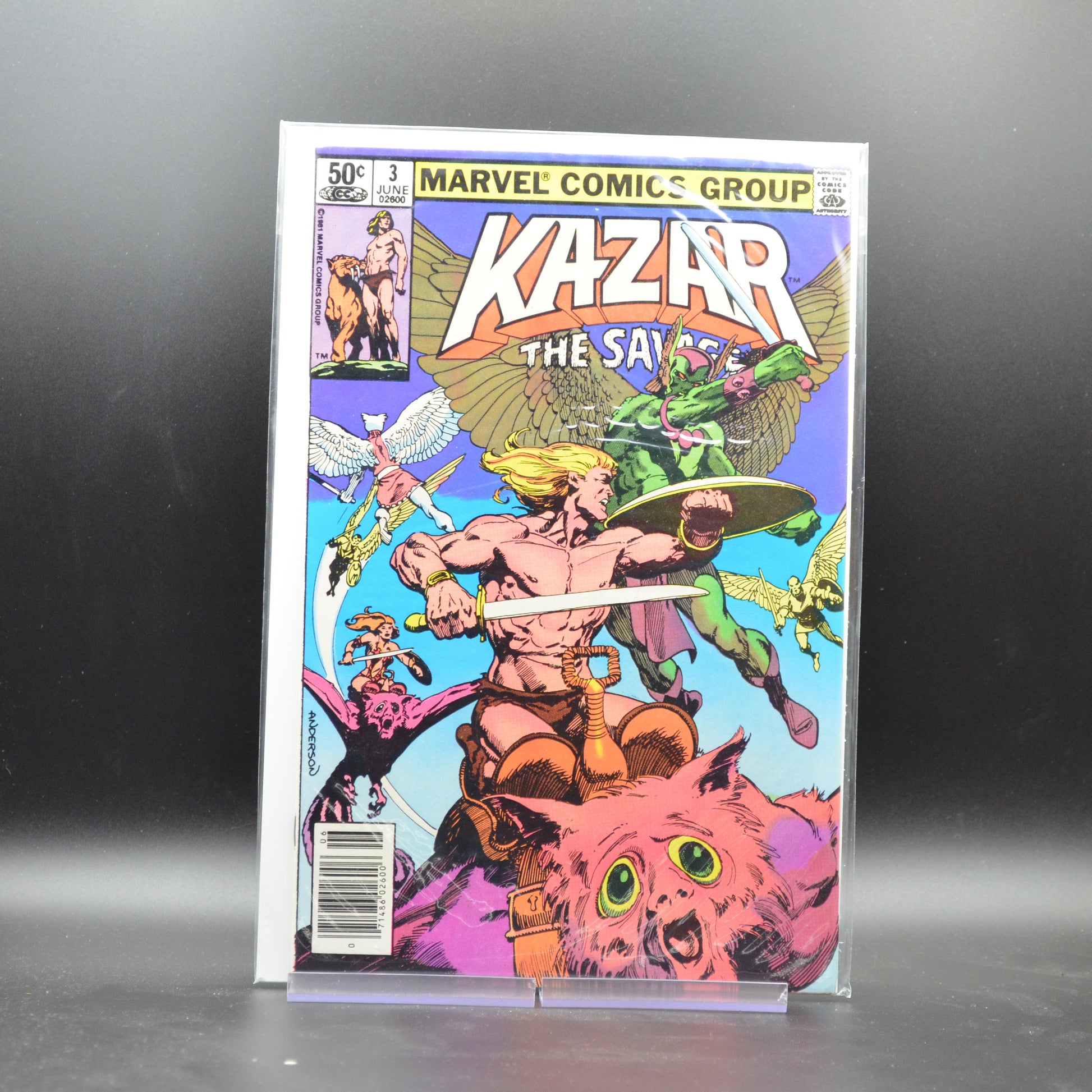 KA-ZAR THE SAVAGE #3 - 2 Geeks Comics