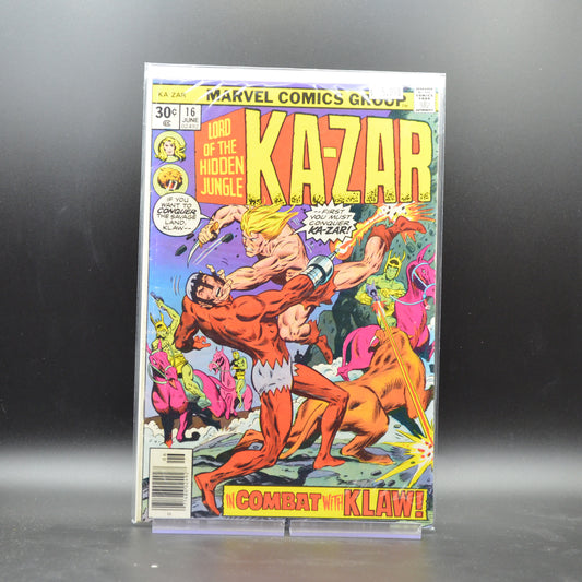 KA-ZAR #16 - 2 Geeks Comics